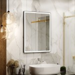 Зеркало Континент Solid LED вертикальное